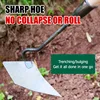 High-toughness agricultural triangular hoe digging trenches Multi-purpose hoe Durable farm tools 5