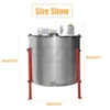 Beekeeping Electric 24 Frames Automatic Stainless Steel Honey Centrifuge Honey Extractor Machine 2