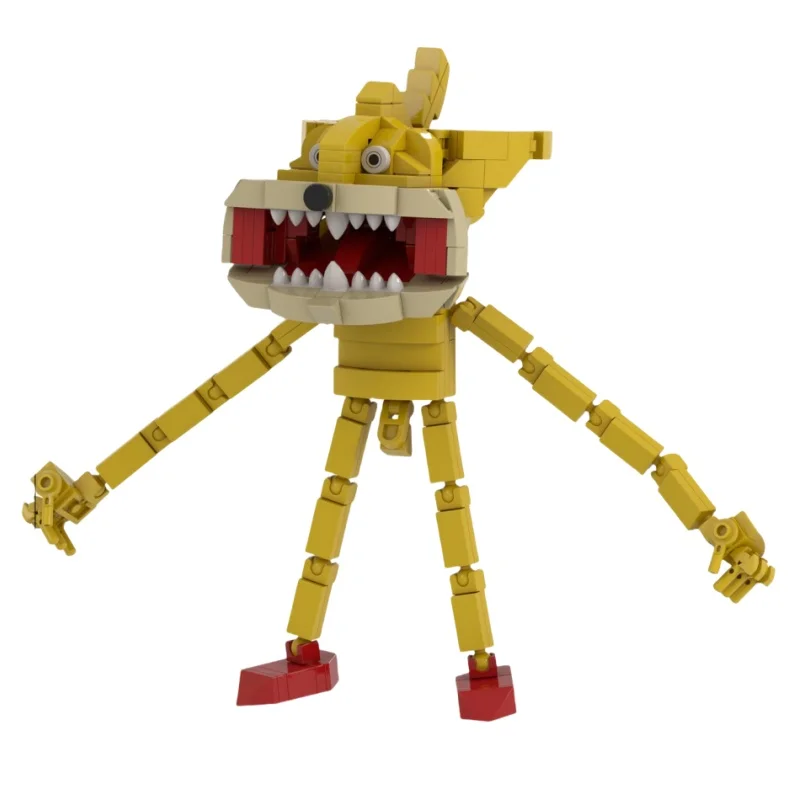 New in Animated Character Sonices Model Building Blocks Horror Sinful Hedgehog Action Figure Assembling Bricks Toy Birthday Gift view 2