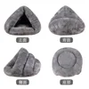 S3888d82c2b6c4d2c9be5dc6d0c8fce02M.jpg Autumn and Winter soft plush pet bed and pet bed Winter warm and cold plush comforter nest Shell cat nest semi-enclosed cat nest