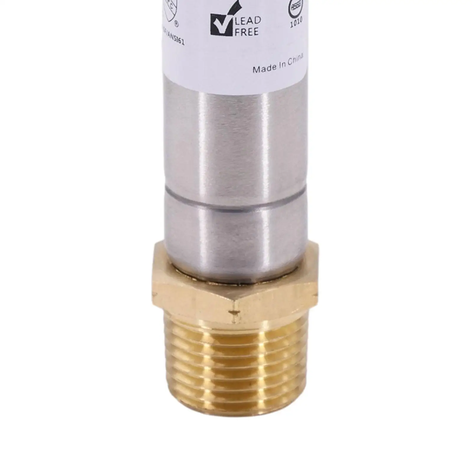 Water Hammer Arrestor Water Hammer Arrestor Stainless Steel Kitchen Dishwasher Connection Easy to Install 1/2 Compact 1/2" NPT Thread