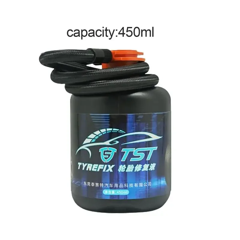 450ML 펑크 수리 실란트 450ml 타이어 수리 도구 전문가용 빠른 수리 타이어 인플레이터 자동차 오토바이 SUV용