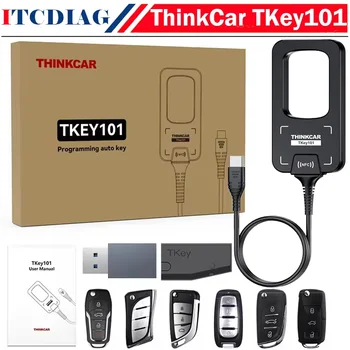 THINKCAR TKEY101 Programmatore Universale di Chiavi Auto con Supporto per Chiavi Remote e Sistema Antifurto Compatibile con Xhorse Super Chip