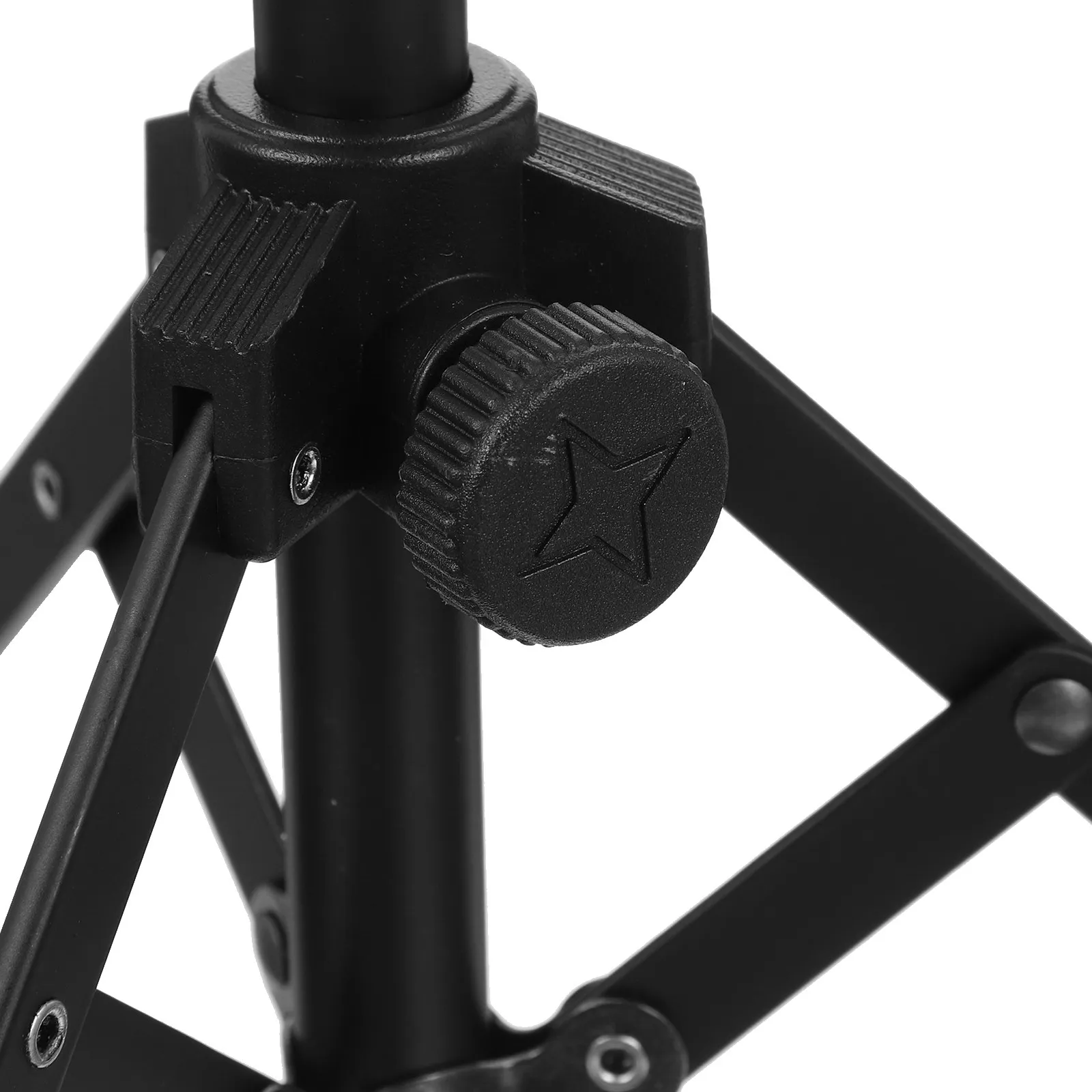 데스크 마이크 스탠드 휴대용 접이식 삼각대 마이크 홀더 방송 녹음 온라인 회의를 위한 안정적인 미끄럼 방지