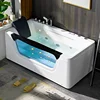 Bathtub home adult intelligent constant temperature heating massage magic bubble taste high-end new bath waterfall bath 2