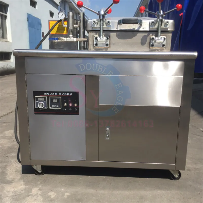 Kitchen Henny Penny Pressure Fryer Oven Broasted Fried Duck Stove Equipment Deep Frying Machine For KFC Fast Food Restaurant