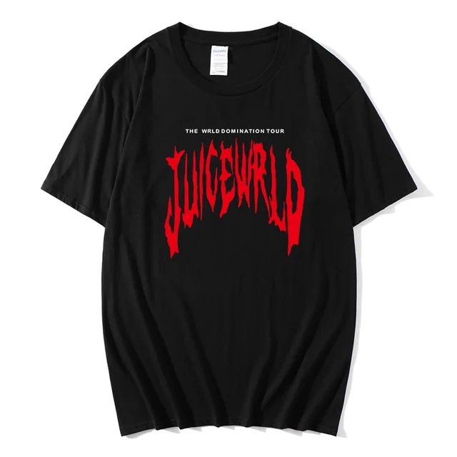 Hip hop Singer Respect Juice WRLD Print T Shirt Men Streetwear Swag Fashion 2
