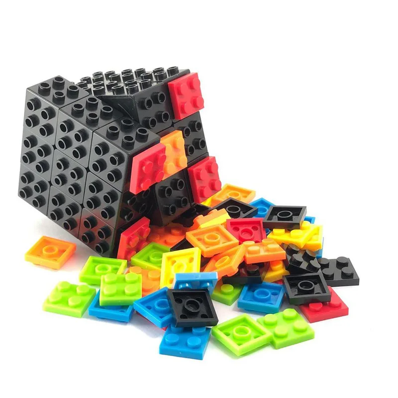 Building Blocks Cube Puzzle Speed Toys Magic Cube Intelligence Assembled Educational Toy for Children Gift Picube FanXin