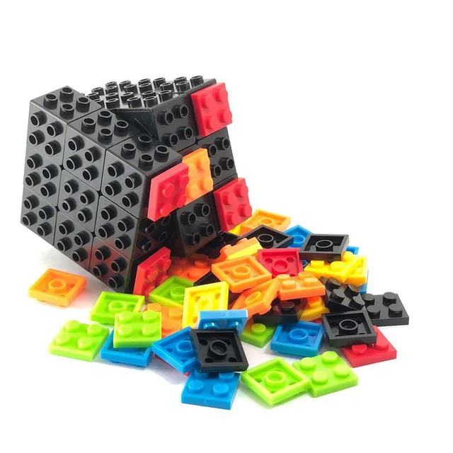 [Picube] FanXin Building Blocks Cube Puzzle Speed Toys Magic Cube Intelligence Assembled Educational Toy for Children Gift 2