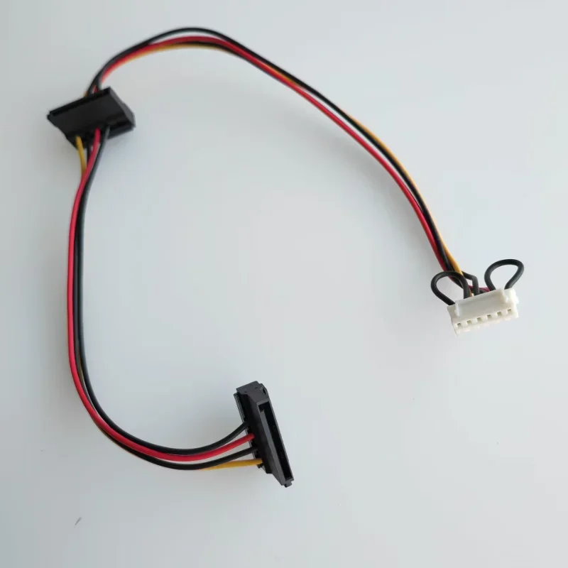 AXC 6Pin To 2-Port HDD SDD SATA Power Socket Cable for Acer