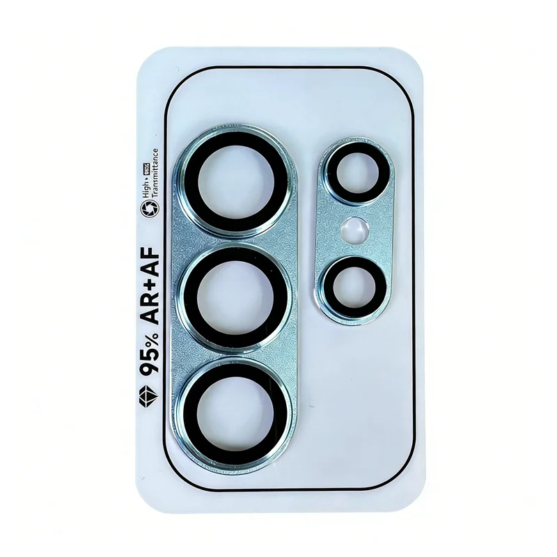 8K HD Full Cover Matte Camera Protector with Metal Frame - Premium Glass Accessory