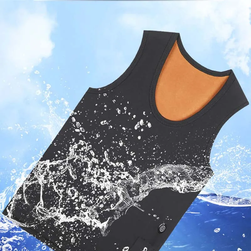 Men Women Electric Heated Vest Jacket Winter Thermal Sleeveless Waistcoat Skiing Climbing Fishing Sportswear Usb Heater