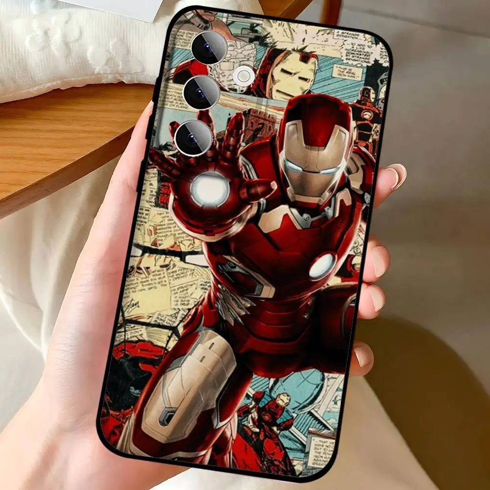 Cool-H-Hero-Iron-Man-S Film Handyhülle für Samsung Galaxy S25 S24 S23 S22 S21 FE Plus Ultra A13 A20 A32 A70 Schwarze Hülle – Detail 15