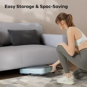 UMAY Fitness Vibration Board Exercise Machine with Ring Band, Full Body Home Workout, Improves Blood and Lymphatic Circulation 3