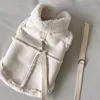 Classic Solid Dog Vests Winter Fleece Warm Pet Dog Clothes For Small Medium Dogs Jackets Cats Fall Clothes Traction Warm Vest 6