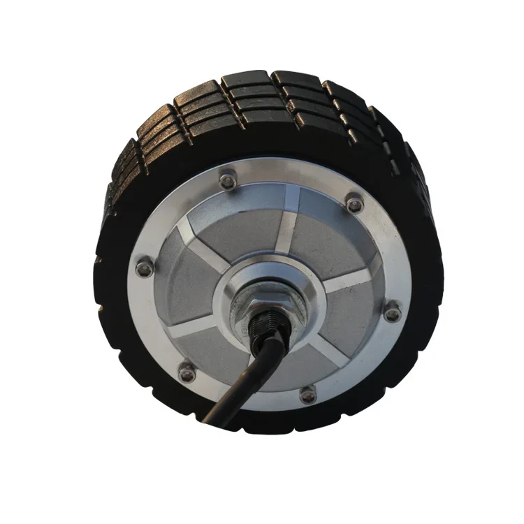ZLTECH 4.5inch 24V 200W 5N.m 300RPM 1024 PPR encoder IP54 electric brushless AGV DC wheel hub servo motor for disinfection robot custom brand new stock 8 5020 0320 1024 s090 kubler hollow encoder 0310 2048