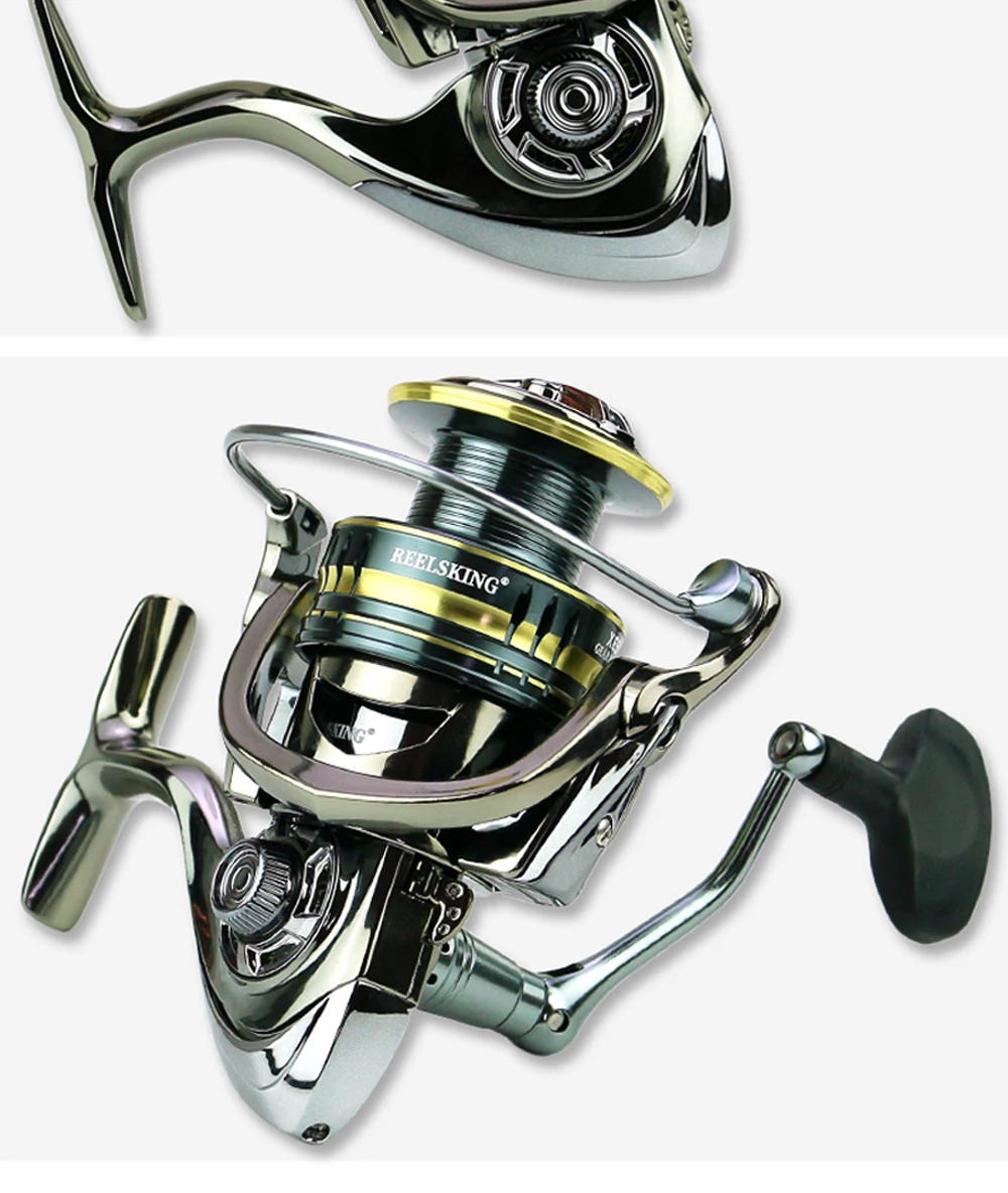 Fishing Reels High Speed 5.5:1 Feeder Coil Super Silent Spinning