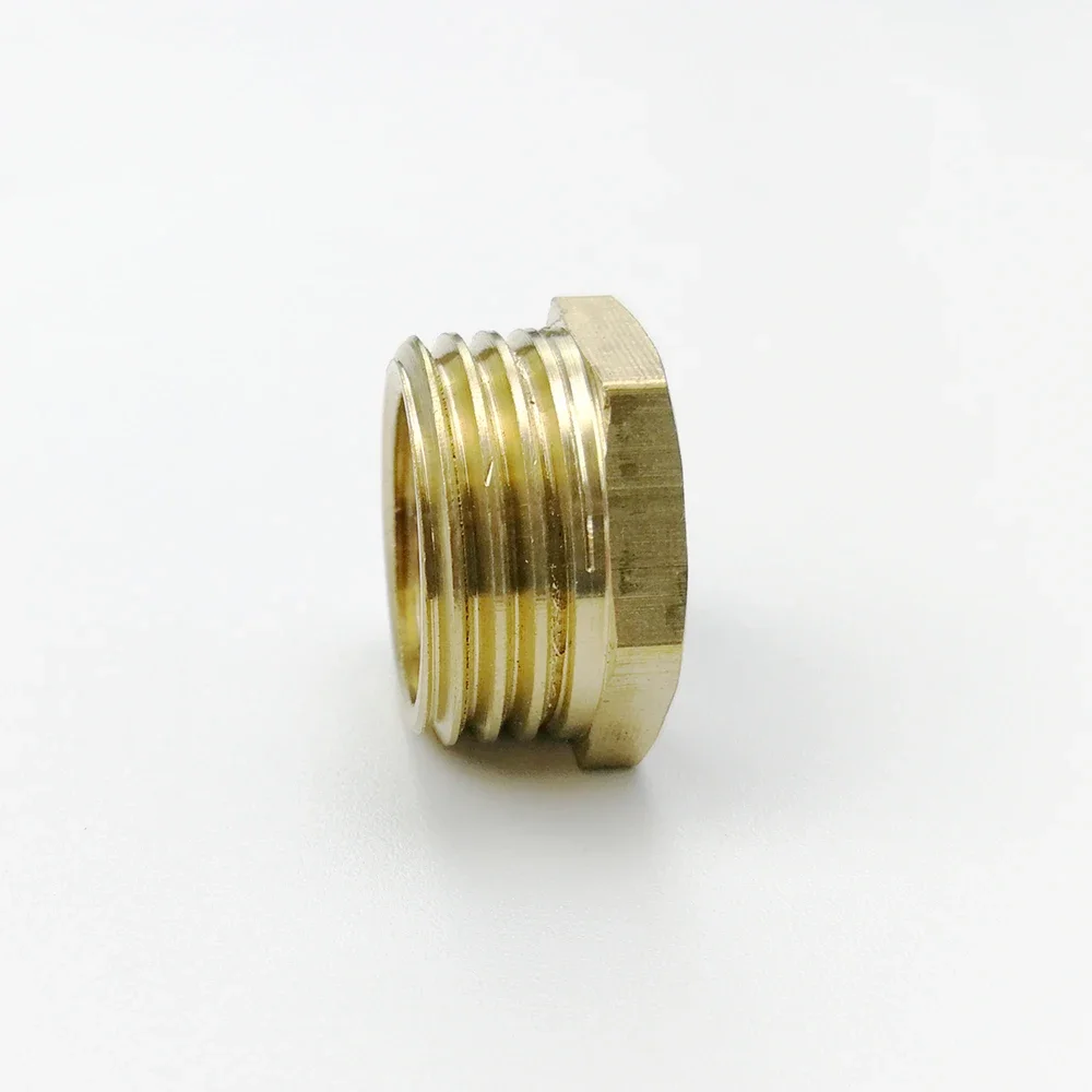 1pc G1/2 G3/8 NPT9/16 North America Plumbing Copper Coupling Pipe Fittings Unequal Threads Adapter Nipple Fittings Brass hose pipe fitting pipe fitting water pipe fitting