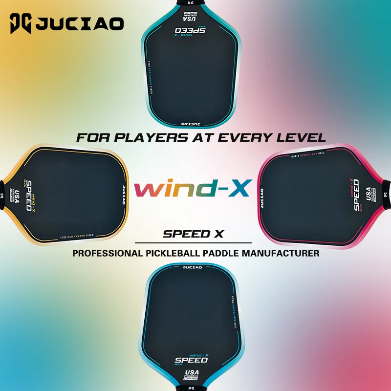 JUCiAO Gen3 Thermoformed T700 Raw Carbon Fiber Pickleball Paddle 5