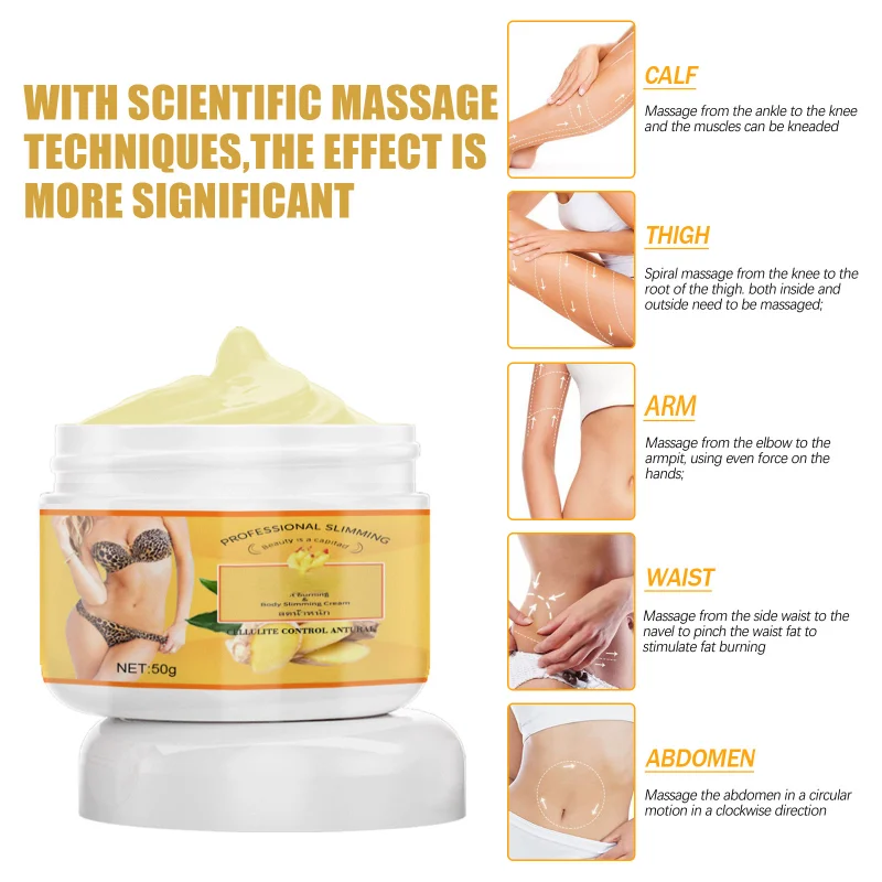 Karcsúsító krém, forró cellulit eltávolító, gyors fogyás, zsírégető, testmasszázs, 7 nap, szexi testépítés, szépségápolás_voghion.com