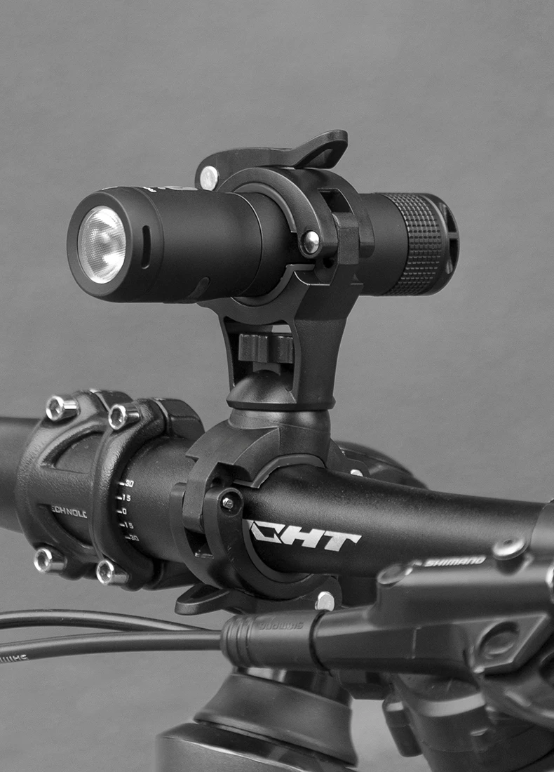 Bicycle Light Bracket Quick Release Stable 360 Degree Rotatable Multifunctional