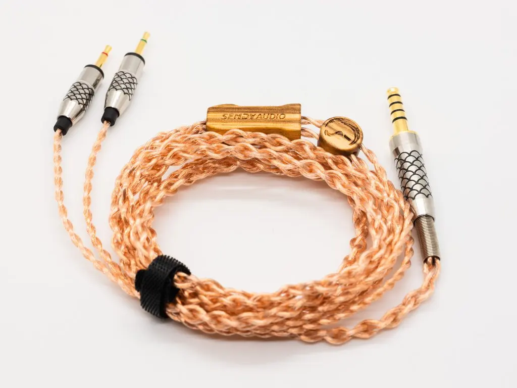 Sendy Audio Headphone Cable for Aiva Apollo Peacock 6N OCC 4.4mm