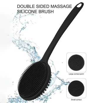 Soft Handle Bath Back Scrubbing Brush 1