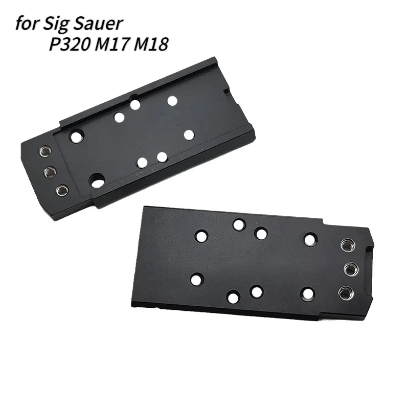Metal Adapter Base Universal Plate for Sig Sauer P320 M17 M18 P320 XFull XCompact P320-XTEN RMR Doctor Noblex Ade Frenzy Sight gunsmith tools