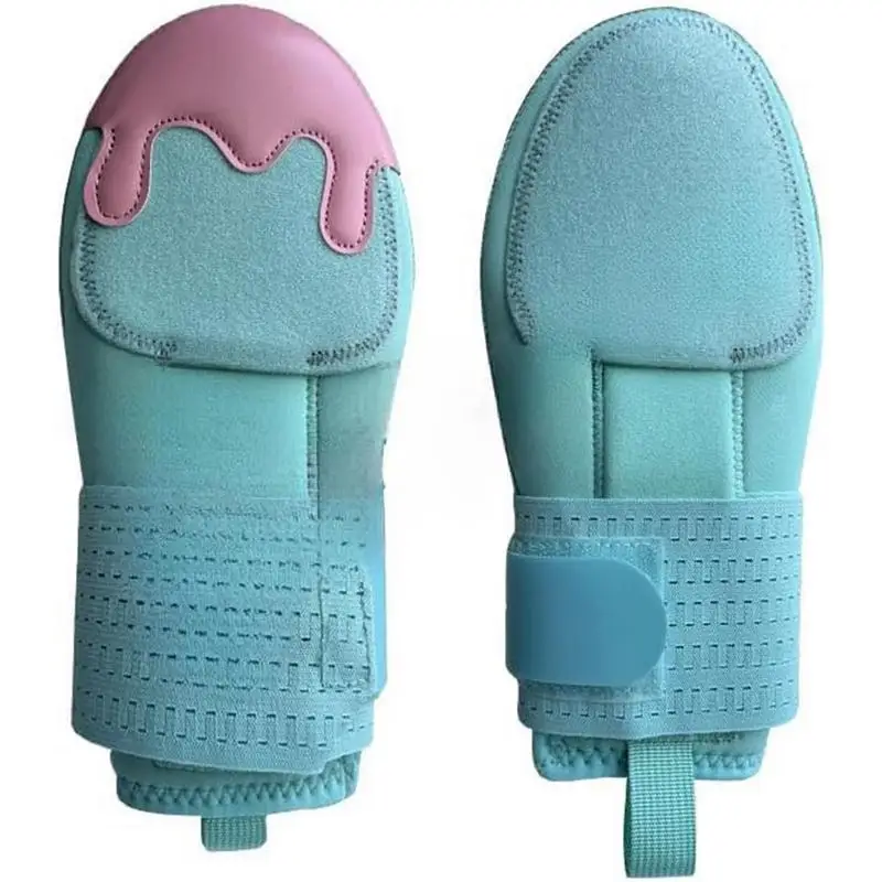 Baseball Sliding Mitt Youth Baseball Sliding Mitt Mitten With Elastic Compression Strap Adjustable Wrist Compression