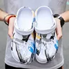 Big Size 38-49 Summer Men Sandals Light EVA Casual Shoes Hole Shoes Clogs Lovers Home Garden Outdoor Male Beach Flat Slippers 4
