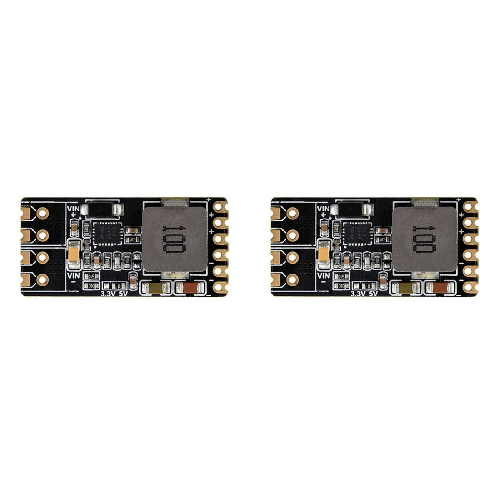 AT21-2X Waveshare DC-DC 미니 벅 모듈 5-36V 입력 5V/3.3V 4A 전압 출력 스텝다운 미니 전압 모듈, 용접되지 않음