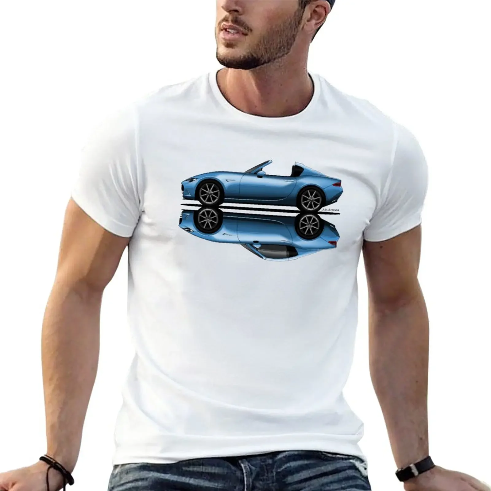 

My drawing of transparent open and closed RF open and closed roadster convertible Japanese sports car T-Shirt