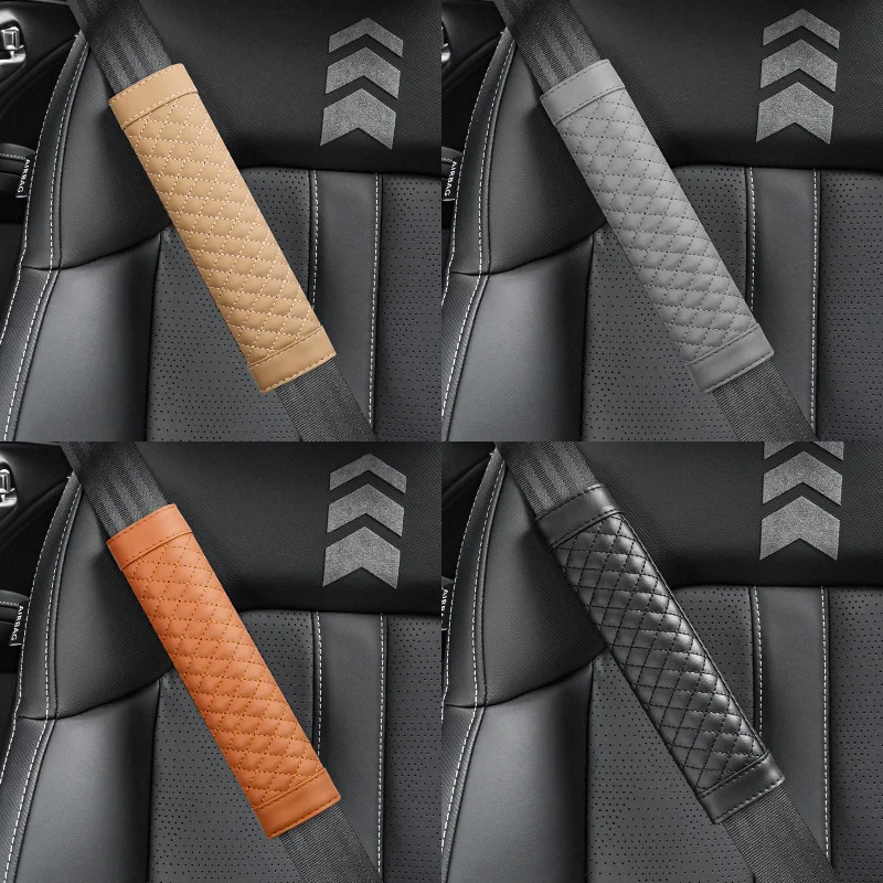 EAGLEG 2 Pezzi Imbottiture Protezione Per Cintura Di Sicurezza Auto Per Peu-geot GT GTI GT Line, Comode Spalline Della Cintura Di Sicurezza In Fibra Di Carbonio Interni Accessori, GT~Line