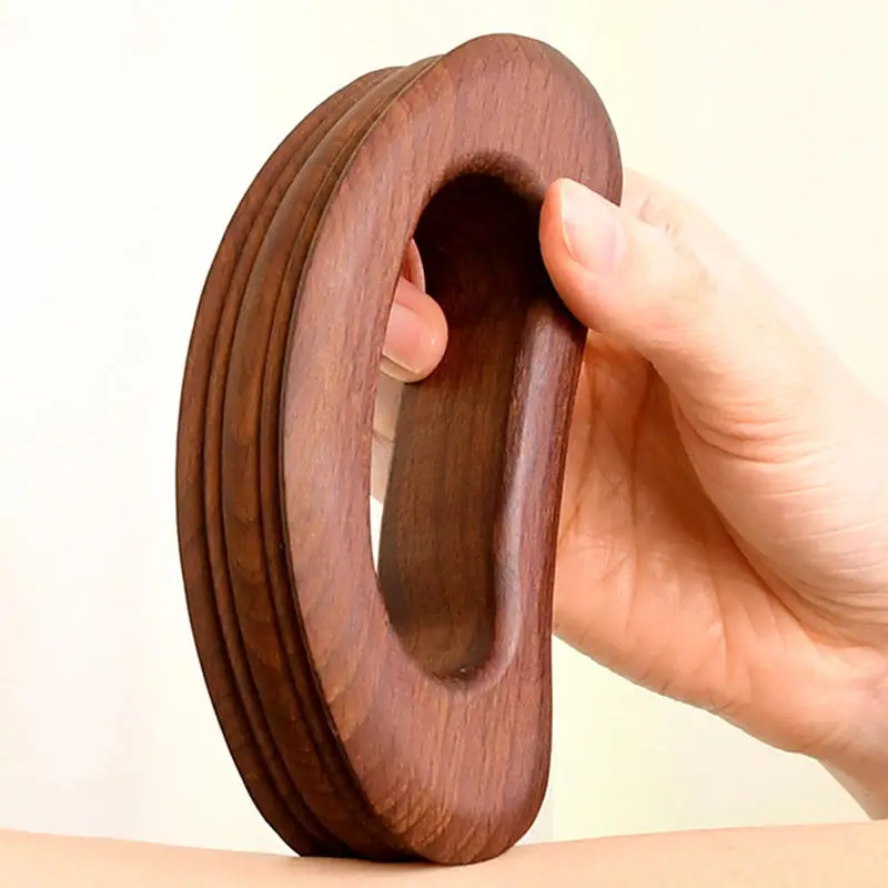 Health Care Slimming Guasha Board Wood Therapy Massage Stick Lymphatic Drainage Massager Scraping For Relaxation And Recover