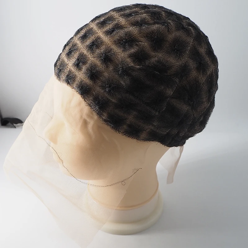 Braiding Wig Cap for Crochet Braids Pre-Parting Lace Braid Wig Caps For Making Wigs