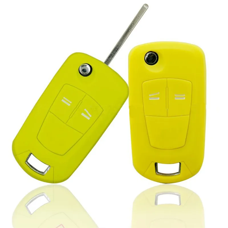 Générique Housse De Clé En Silicone Pour Opel Astra Vectra Zafira Rose