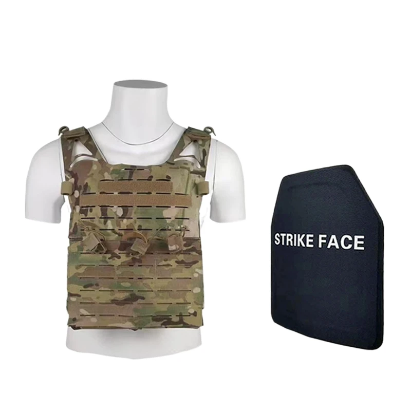 Pe 6mm Ga3 Grade Plug-in Bulletproof Plate Protective Plate Against 9mm Pistol. 357 Sig And. 44 Mag Ballistic Hard Plate 2