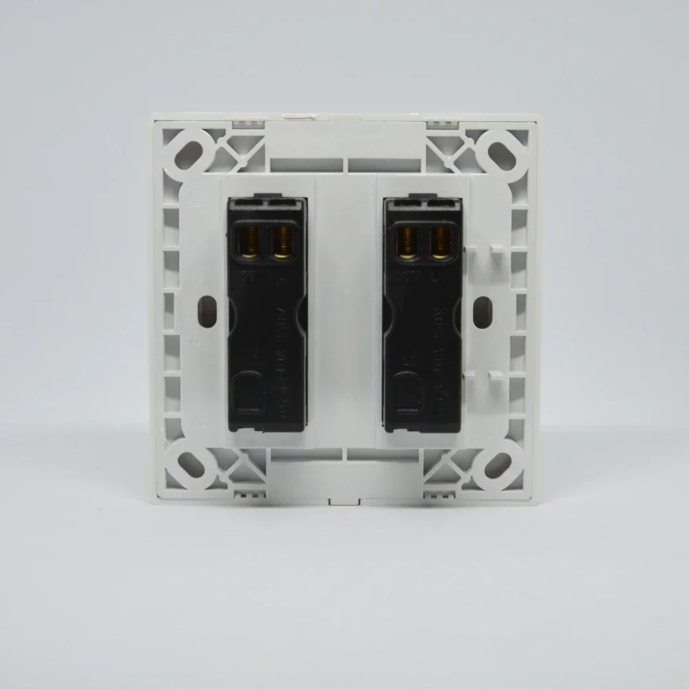 10Pcs Wall Mounted 86mm Door Access Control System Exit Button Release Switch 2 in 1 Panel NO to NC Signal Lamp Switch 10A