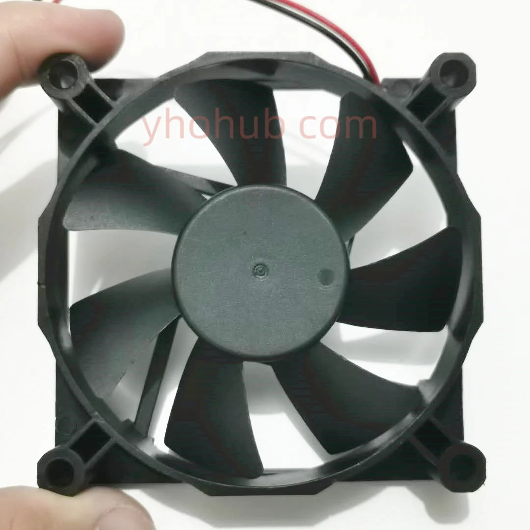 Ventilador de Refrigeração do Servidor de Fios da C.c. 12v 0.08a de Toyon Td8020ls 80x80x20 mm - Imagem 2