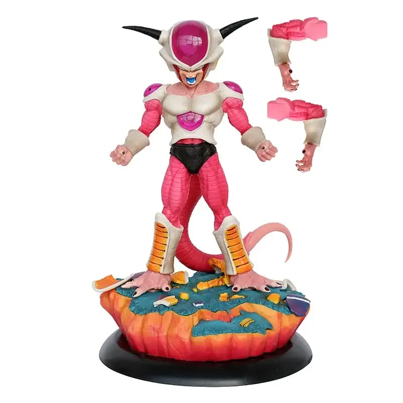 26Cm Anime Frieza Dragon Ball Figures Freezer Action Figures White Hole Namek Pvc Collection Model Toys Decorazione Del Desktop Regali