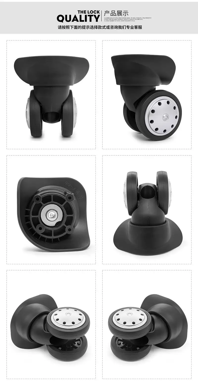 Neuer F-06 Trolley-Koffer, amerikanisches Reisegepäck, R93, Universal-Rollenkoffer, Zugbagagebox, Aktivitätsrolle, Ersatz – Detail 11