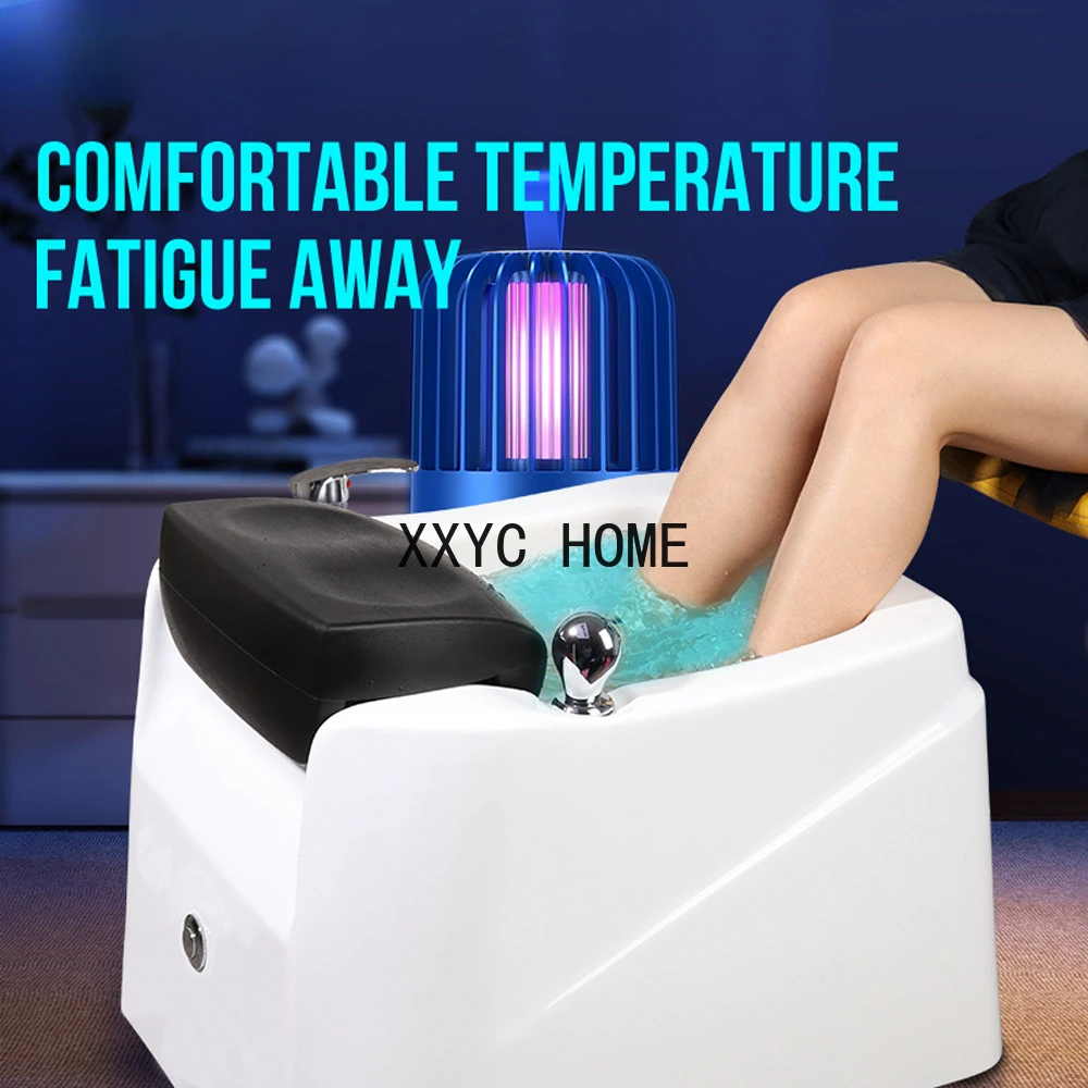 

Ванна для ног для салона красоты, акриловые массажные лампы для серфинга, Водная терапия для ног, раковина для педикюра, электронная машинка