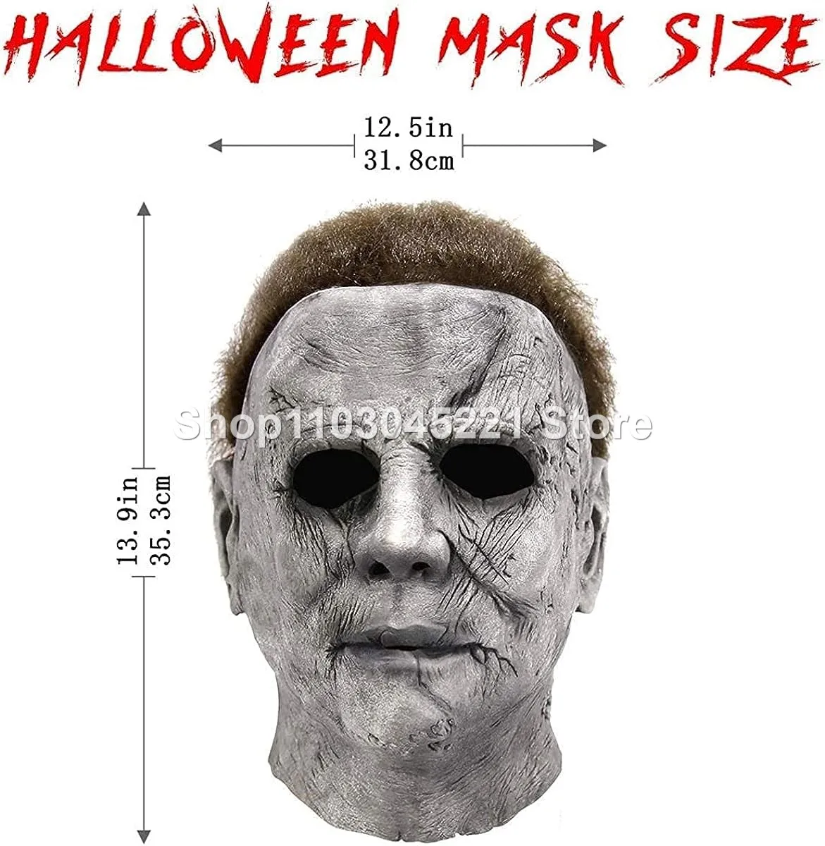 Halloween Michael Miles adult teen costume, classic knife props, cosplay men's one-piece suit