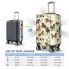 Sunset Horse Suitcase Cover Horses Riding Funny Business Protector Vacation Practical Luggage Supplies 4