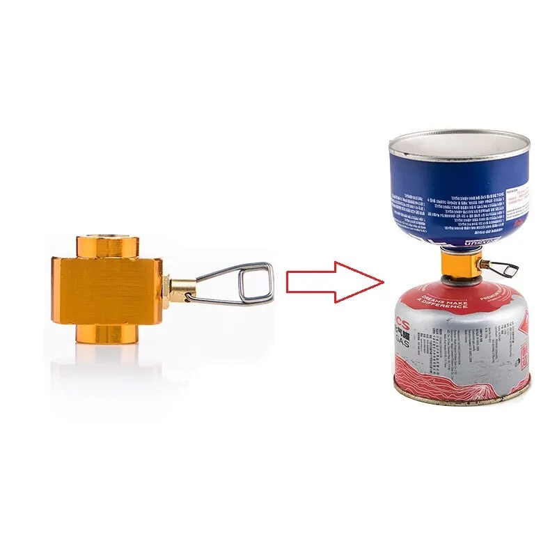 Gas refill adapter Widesea Camping Stove Propane Refill Adapter Gas Burner Gas Filling Butane Cylinder Tank LPG Saver Camping Equipment