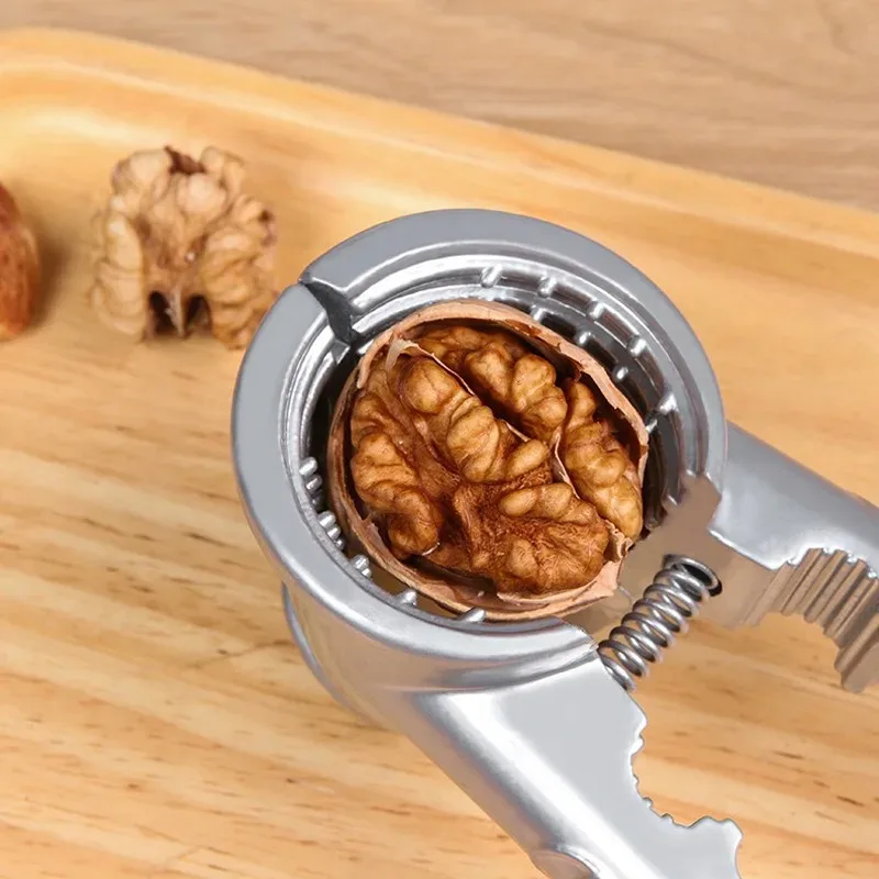 Metal Multi-Functional Nut Cracker Walnut Chestnuts Hazelnut Pliers Shell Opener Household Tools