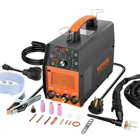VEVOR Tig Welder HF TIG/Stick/Arc Welder 3 IN 1 TIG ARC Clean Welder Machine 200 Amp 110/220V Dual Voltage TIG Welding Machine 1