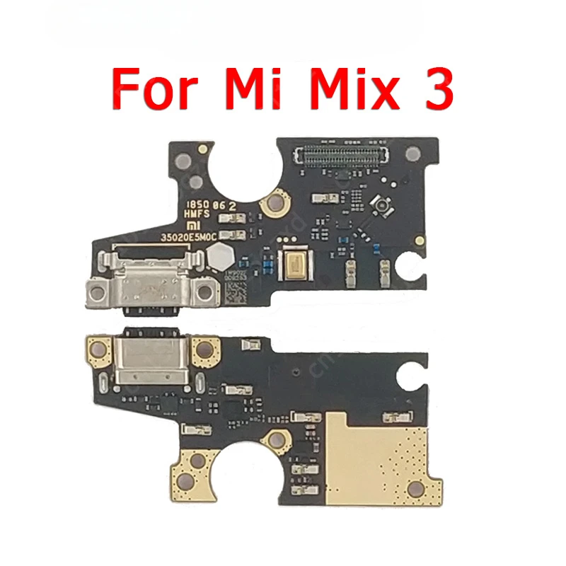 

Charging Port For Xiaomi Mi Mix 3 Mix3 Charge Board USB Plug PCB Dock Connector Flex Cable Replacement Spare Parts