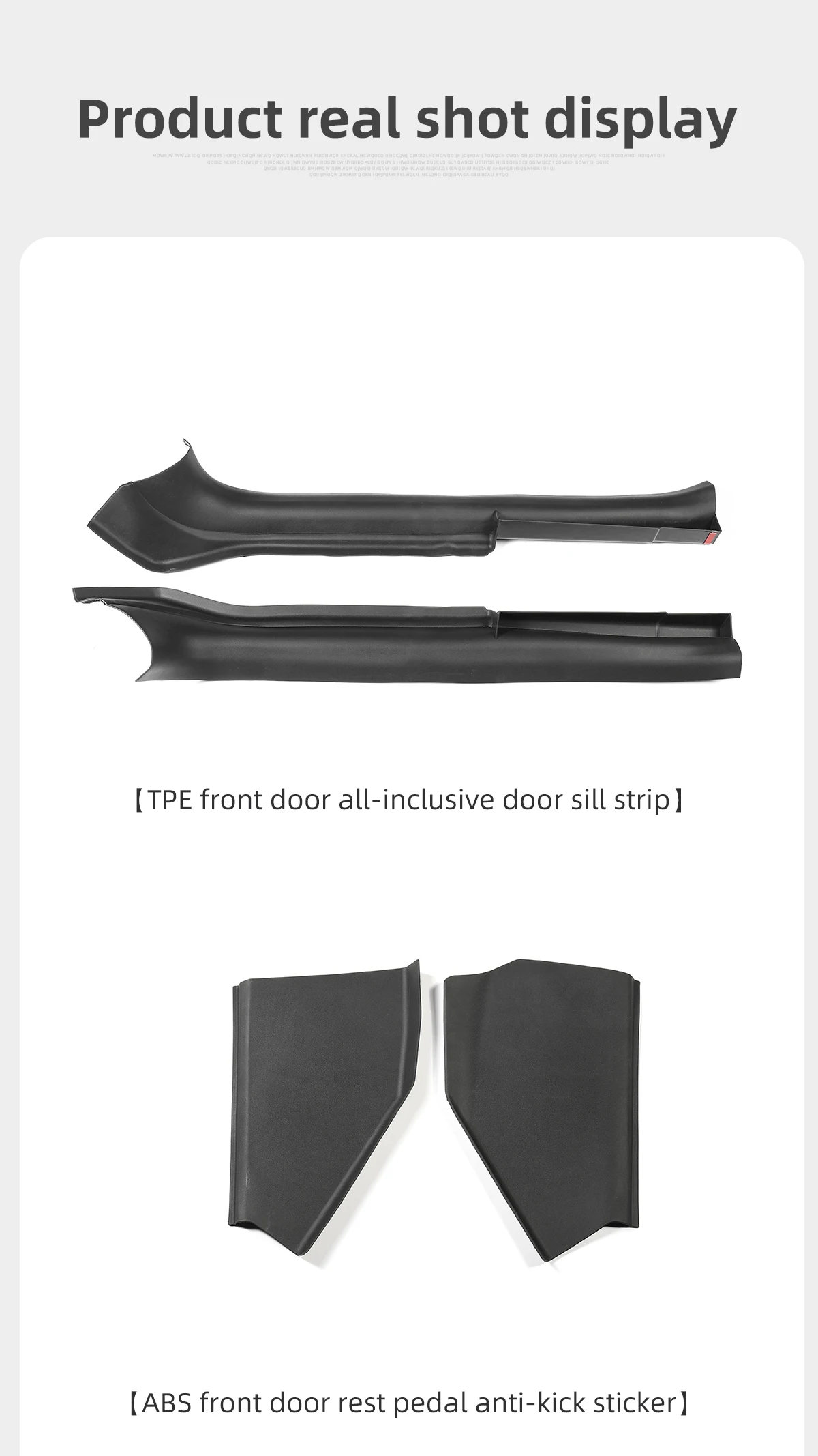Door Sill Guard Protector Cover for Tesla Model Y