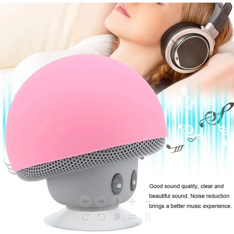 2026 High Quality Wireless Bluetooth Speaker 30ft Wireless Range  Subwoofer With Suction CupSuitable for Cycling Picnic Outdoor